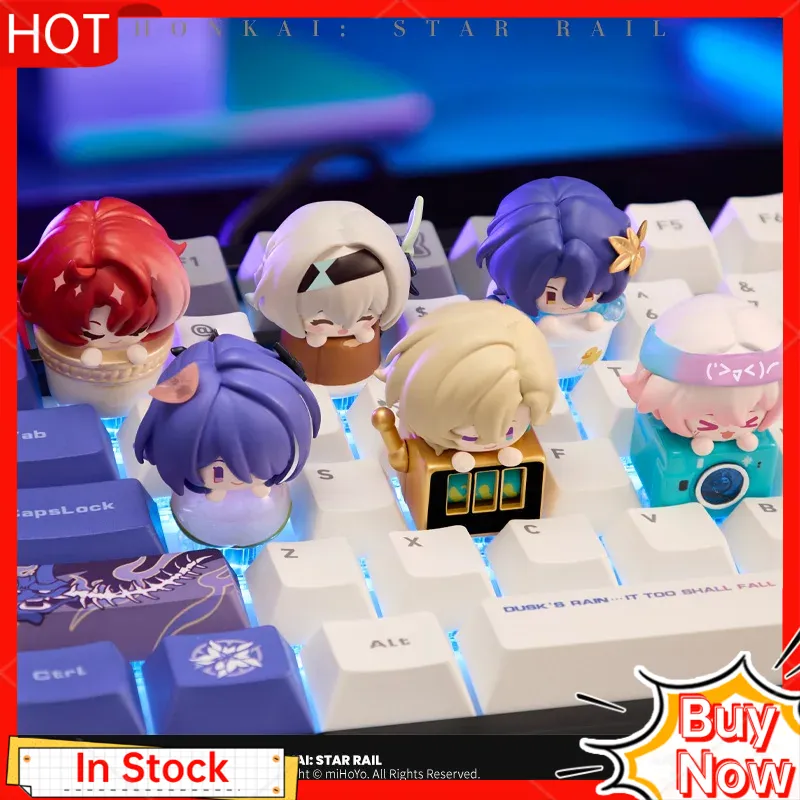 Keycap Artisan Anime - Mihoyo Honkai Star Rail, аниме-фигурка, слепая