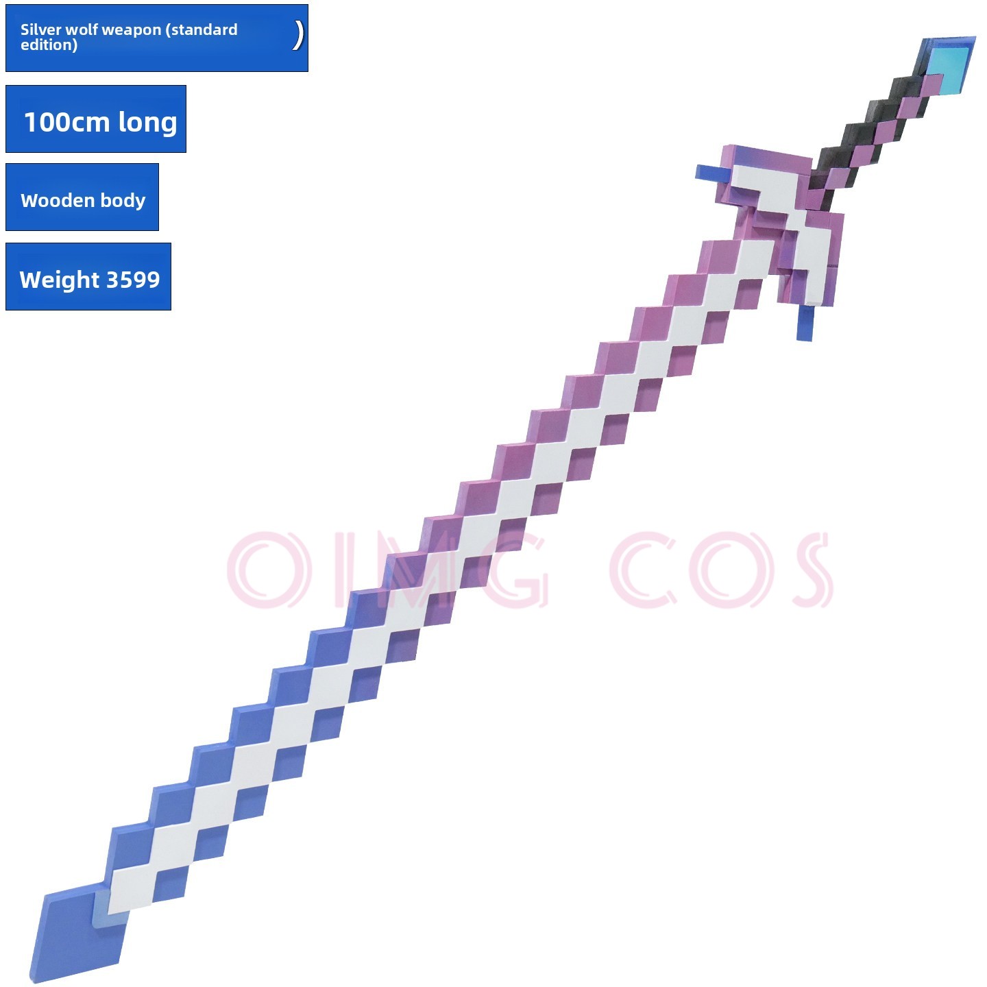 Cosplay Prop Sword - Косплей-реквизит для персонажа Сильвер Вулф из