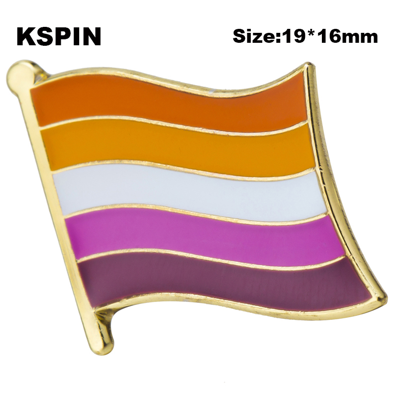 ЛГБТ Радужный флаг, значок, бр – обзор и цена Enamel Pin Set