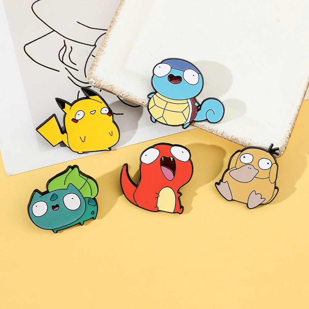 Набор из 5 мультяшных брошей-э – обзор и цена Enamel Pin Set