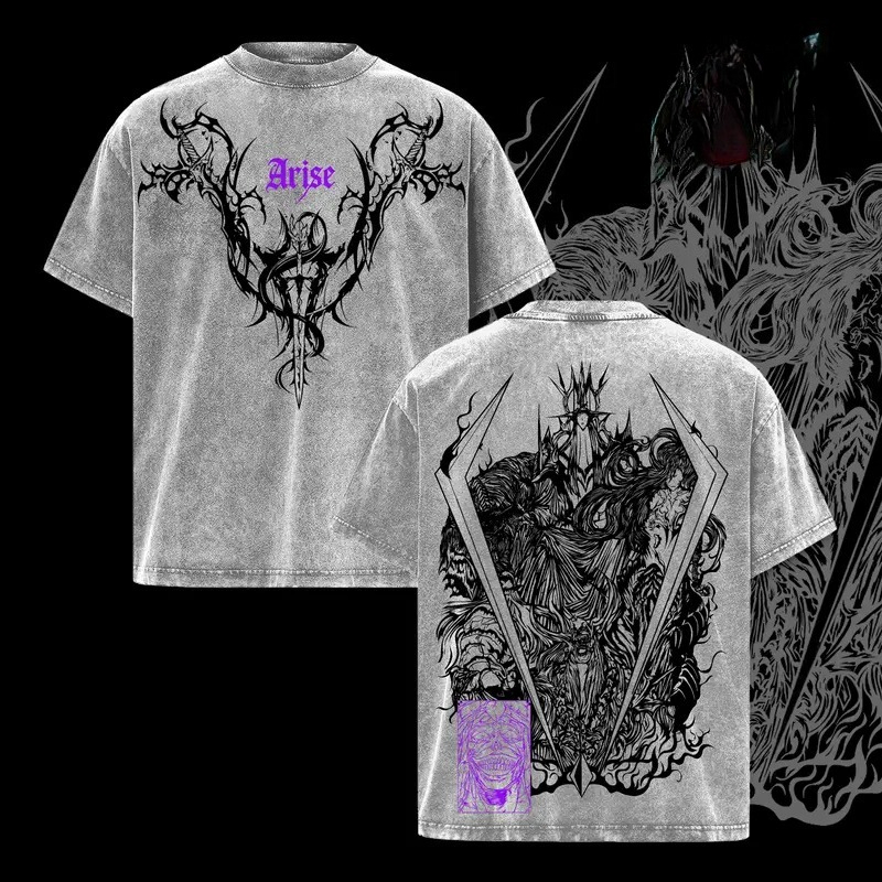 Футболка с принтом «Аниме: Сол – обзор и цена Anime Merchandise Solo Leveling