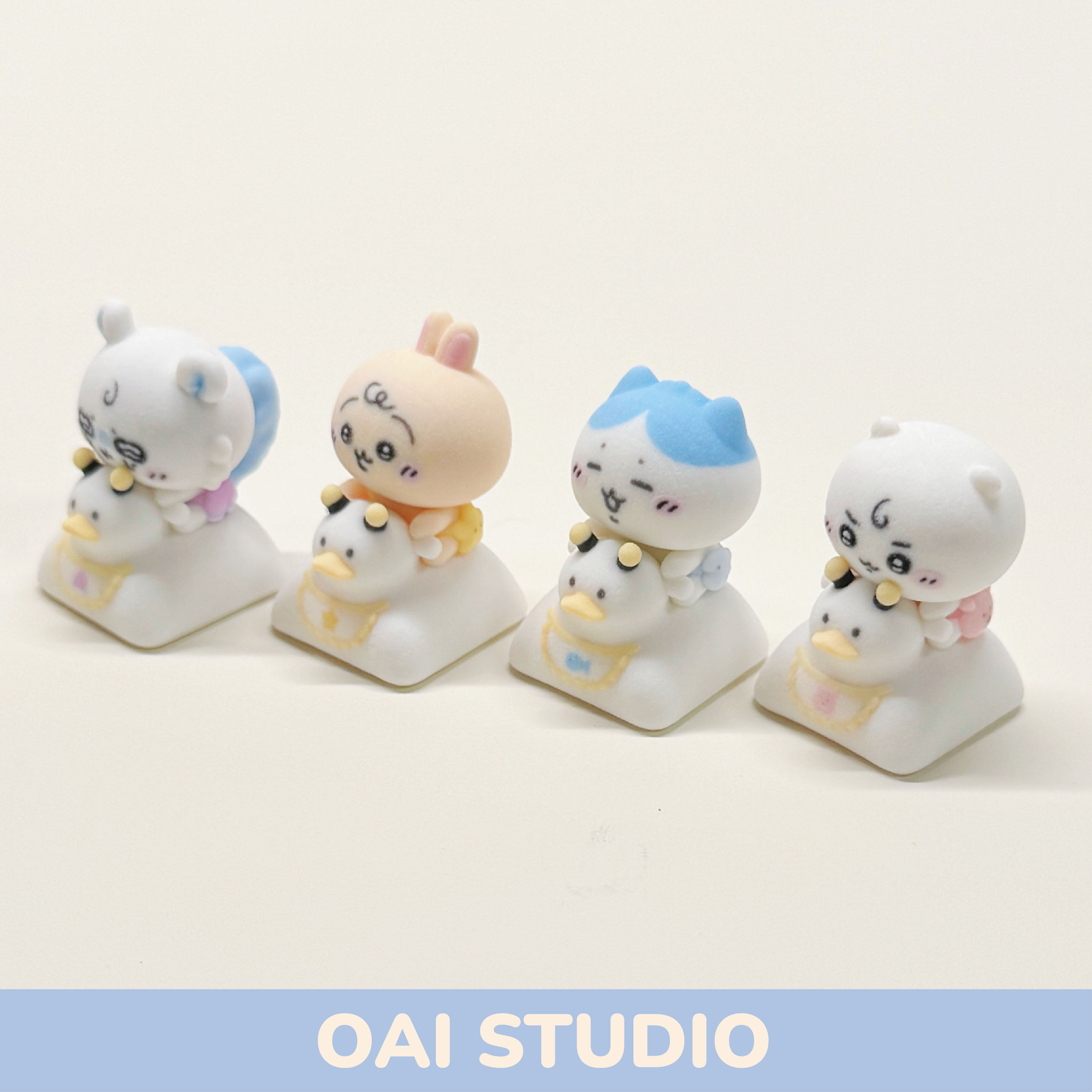 Милые кейкапы серии Momonga Ch – обзор и цена Keycap Artisan Anime