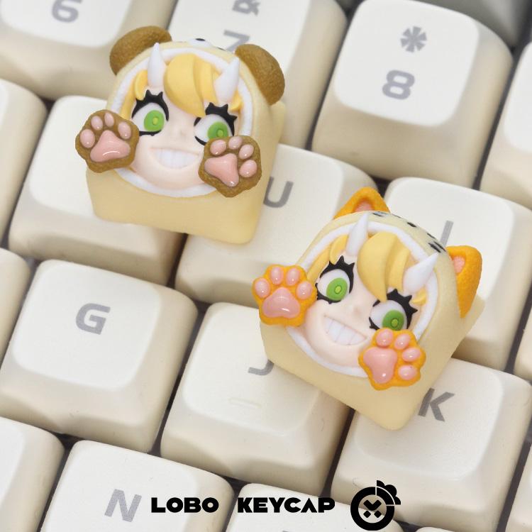 Колпачок для клавиш Lilith Cat – обзор и цена Keycap Artisan Anime