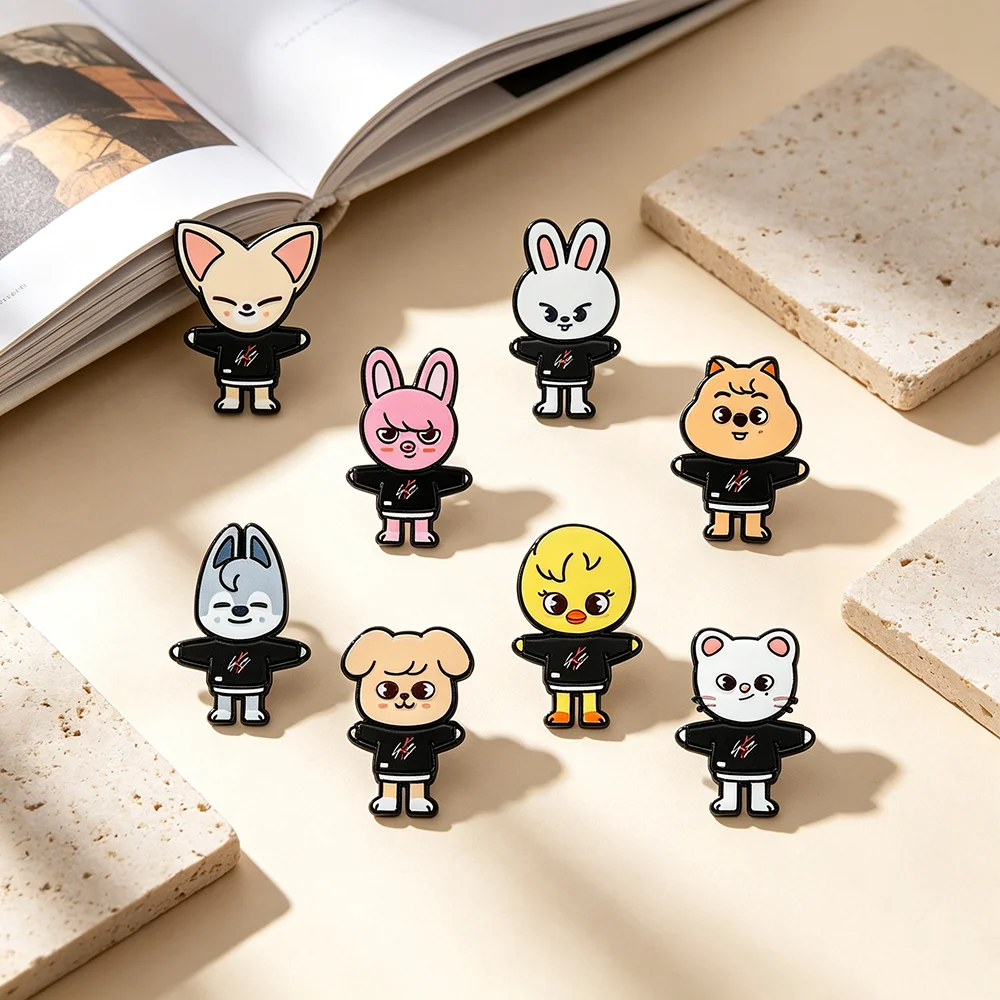 Набор из 8 штук: броши в стиле – обзор и цена Enamel Pin Set