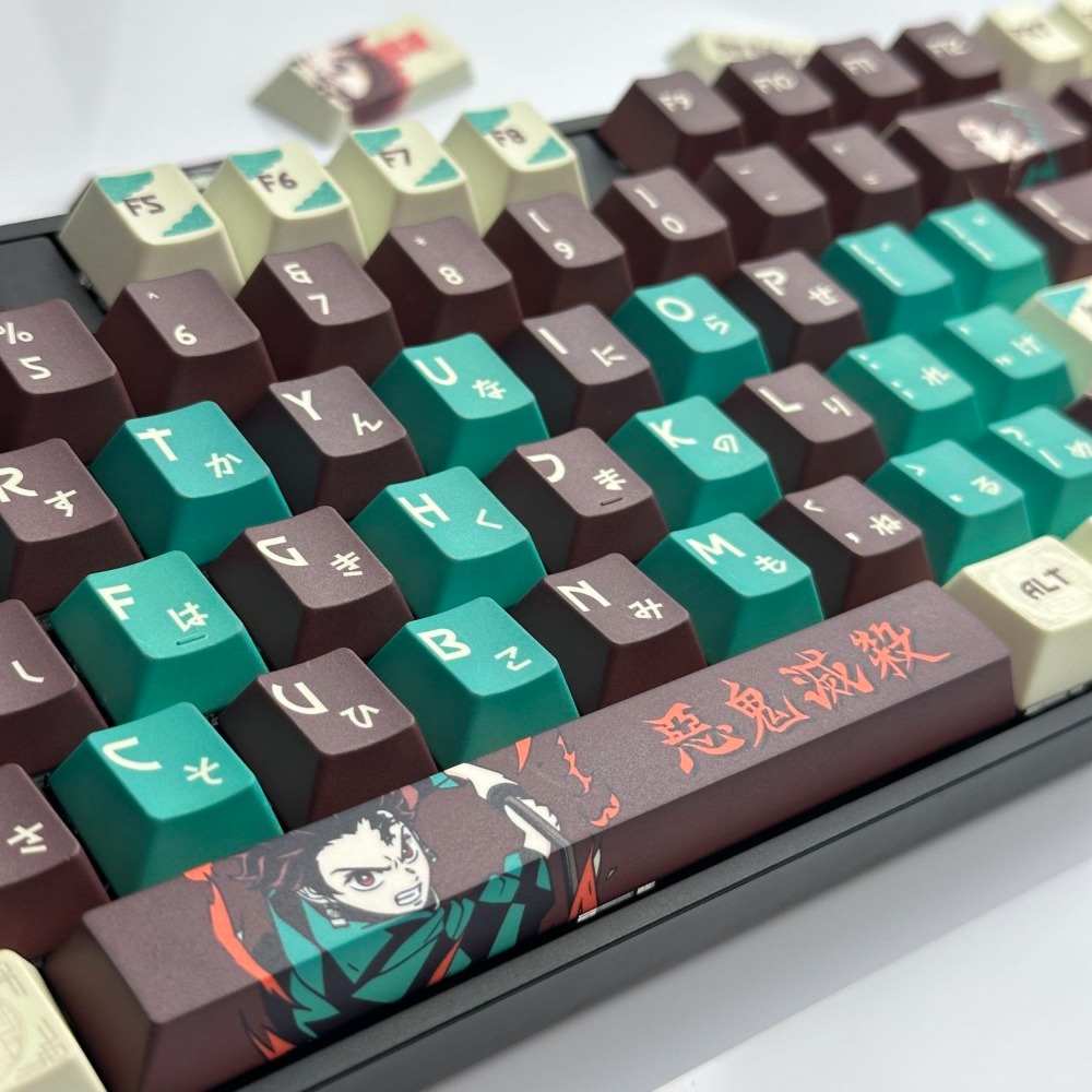 Колпачки для клавиш Demon Slay – обзор и цена Keycap Artisan Anime
