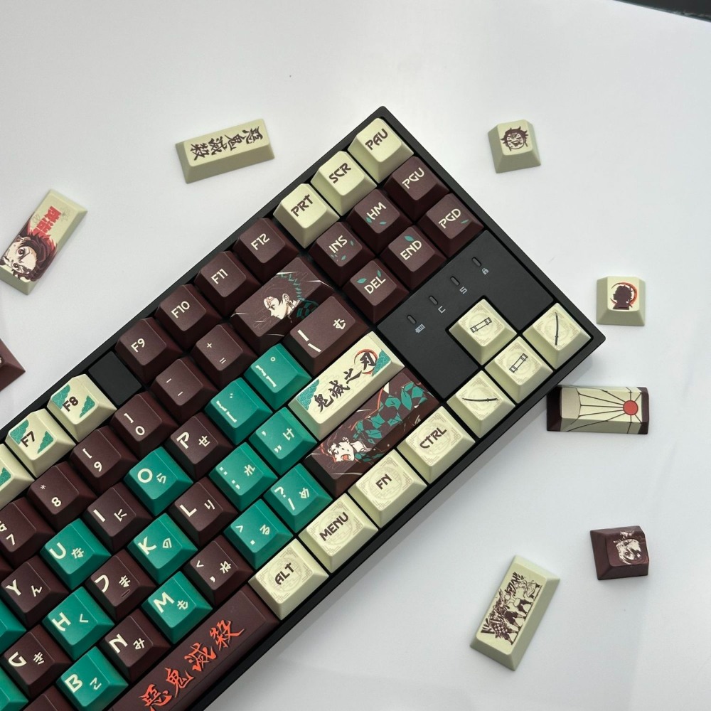 Колпачки для клавиш Demon Slay – обзор и цена Keycap Artisan Anime