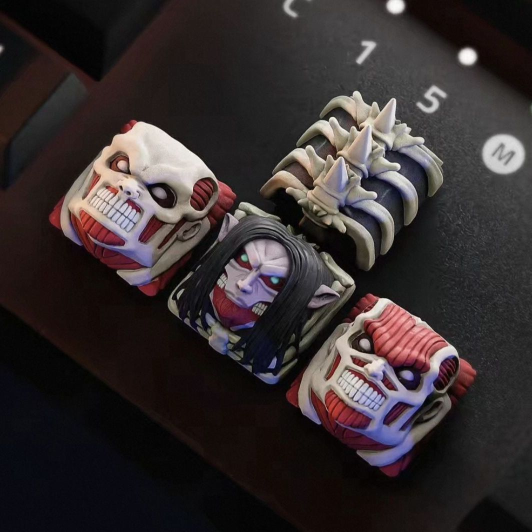 НОВЫЙ набор колпачков для клав – обзор и цена Keycap Artisan Anime