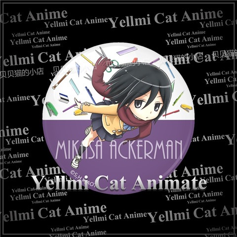 Значок «Атака титанов: Юниор Х – обзор и цена Anime Merchandise Business